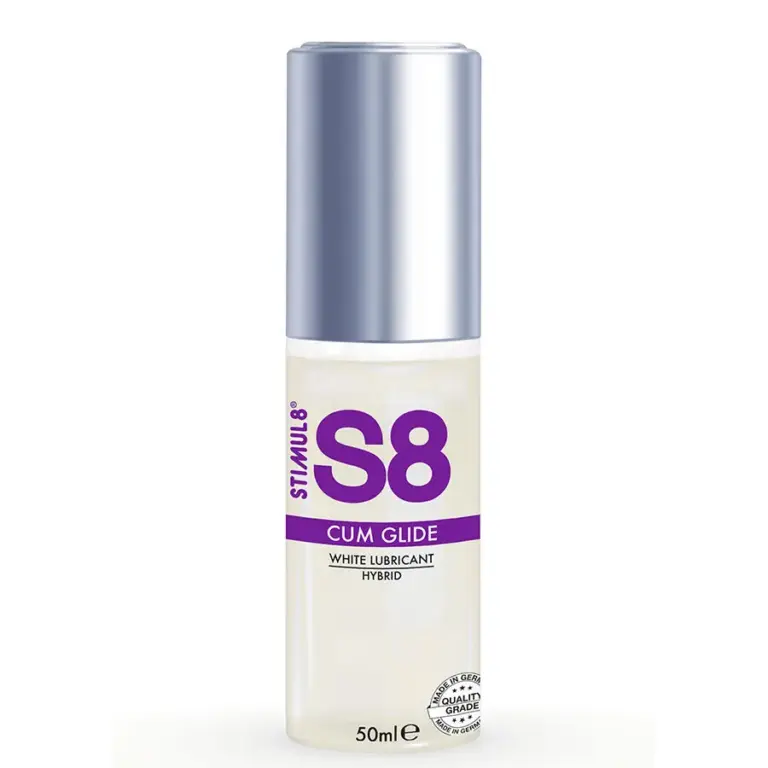 STIMUL8 - S8 Cum Glide Lubricante Híbrido 50 ml para Experiencias Íntimas Plenas