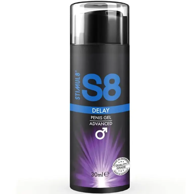 STIMUL8 - S8 Delay Gel para el Pene 30 ml: Dura Más en tus Encuentros Íntimos