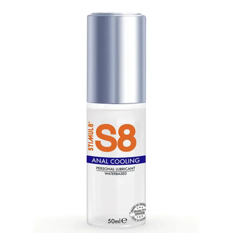 STIMUL8 - S8 Lubricante Anal Efecto Frío 50 ml para Placer Intenso