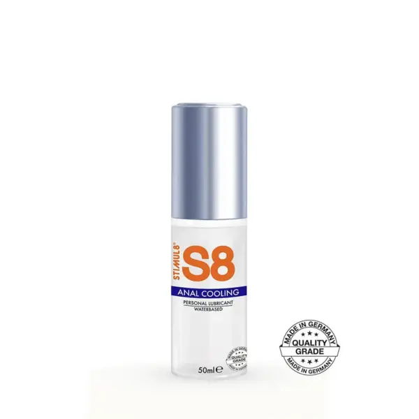 STIMUL8 - S8 Lubricante Anal Efecto Frío 50 ml para Placer Intenso - Imagen 2