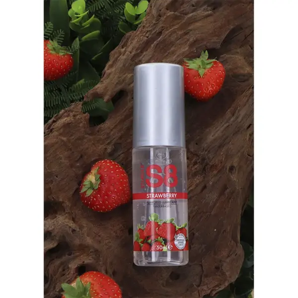STIMUL8 - Lubricante de Fresa 125 ml para Placer Intenso - Imagen 2