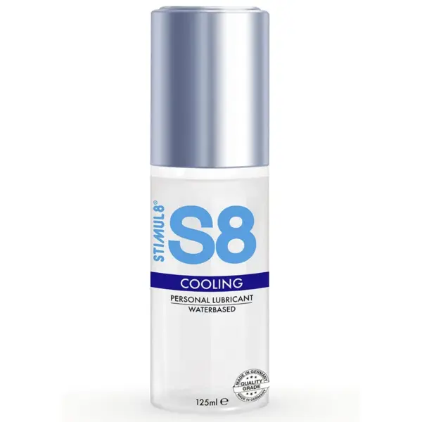 STIMUL8 - S8 Lubricante Efecto Frío 125 ml para Intimidad Refrescante