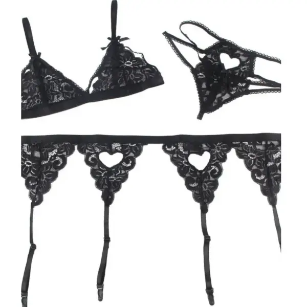 SUBBLIME - Set 3 Piezas Sujetador + Ligero + Tanga L/XL | Belleza y Seducción - Imagen 8