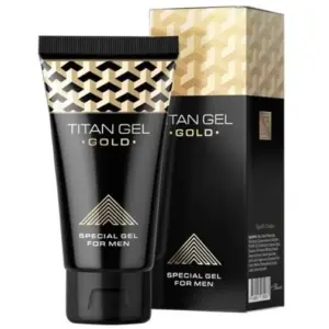 TITAN GEL - Gold Aumento Pene 50ml para el Placer Masculino