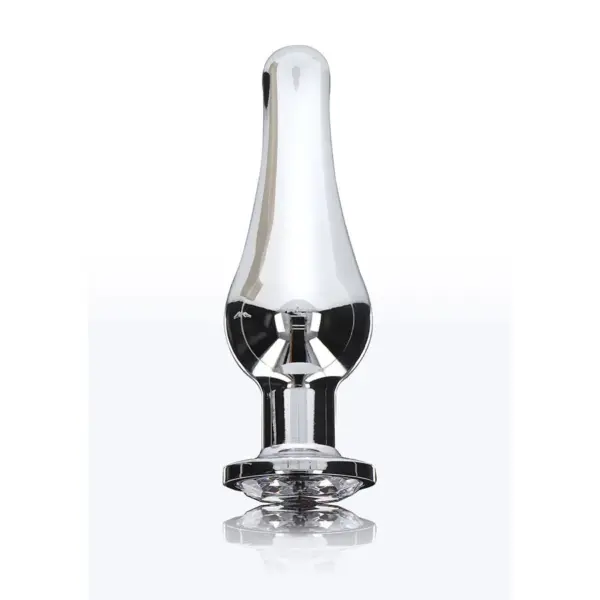 TOYJOY - Plug Anal Grande con Joya Plateada Diamond Bum Bijou - Imagen 3