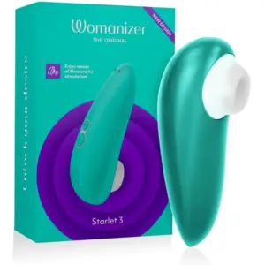 WOMANIZER - STARLET 3 Estimulador Clítoris Turquesa