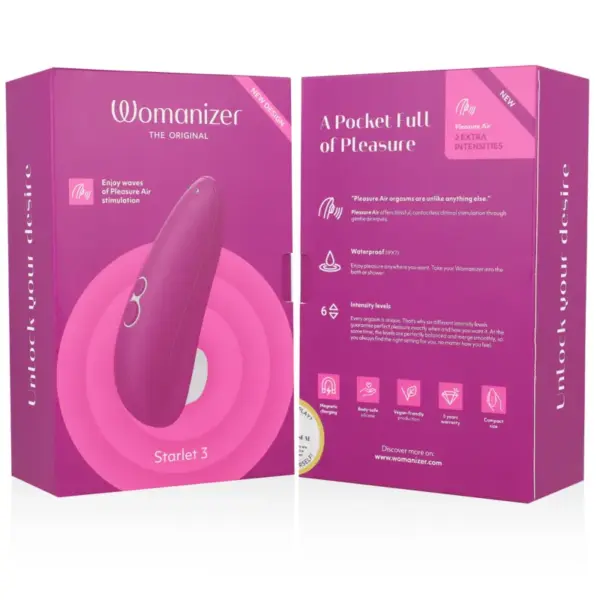 Womanizer - Starlet 3 Estimulador Clítoris Violeta - Imagen 7