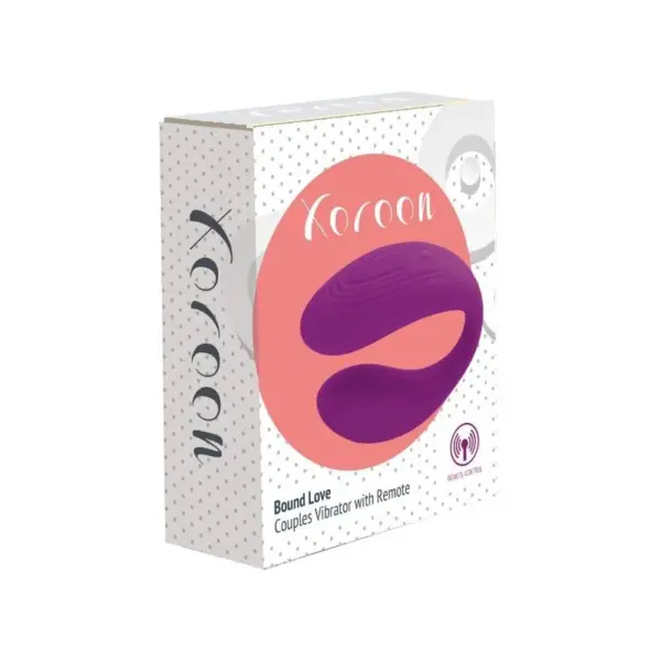 XOCOON - Vibrador para parejas morado Bound Love - Imagen 9