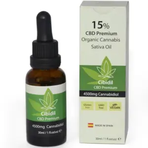 Cibidil - Aceite Relajante con CBD 15% para Calmar el Estrés
