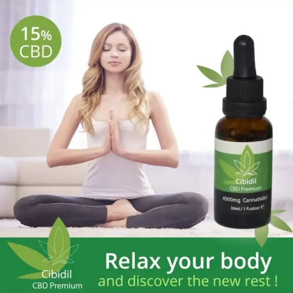 Cibidil - Aceite Relajante con CBD 15% para Calmar el Estrés - Imagen 4