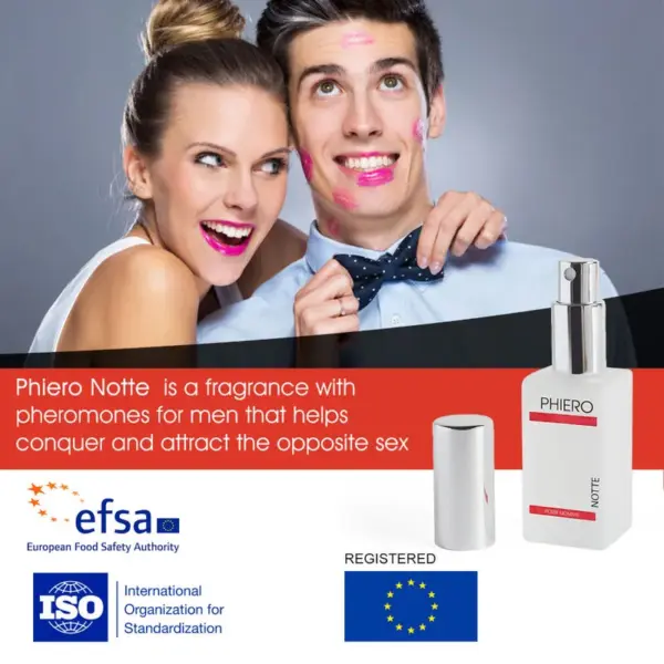 Phiero Notte - Perfume masculino con feromonas para despertar la atracción - Imagen 2