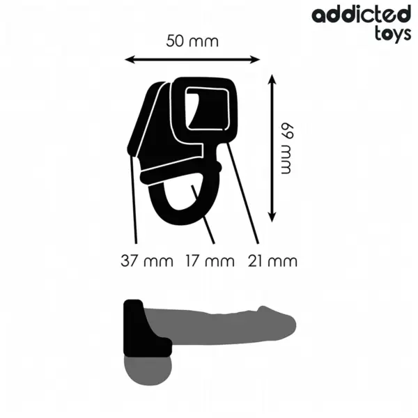 Addicted Toys - Anillo Jaula para el Pene - Imagen 4