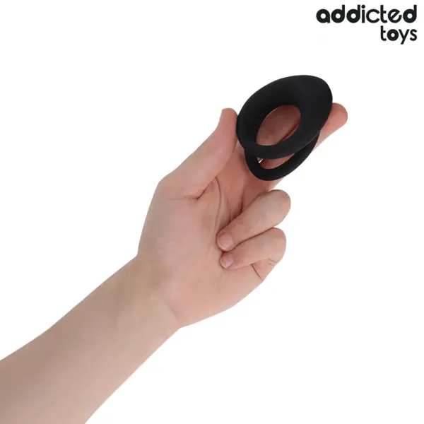 ADDICTED TOYS - Anillo texturizado doble para el pene - Imagen 2