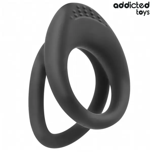 ADDICTED TOYS - Anillo texturizado doble para el pene - Imagen 5