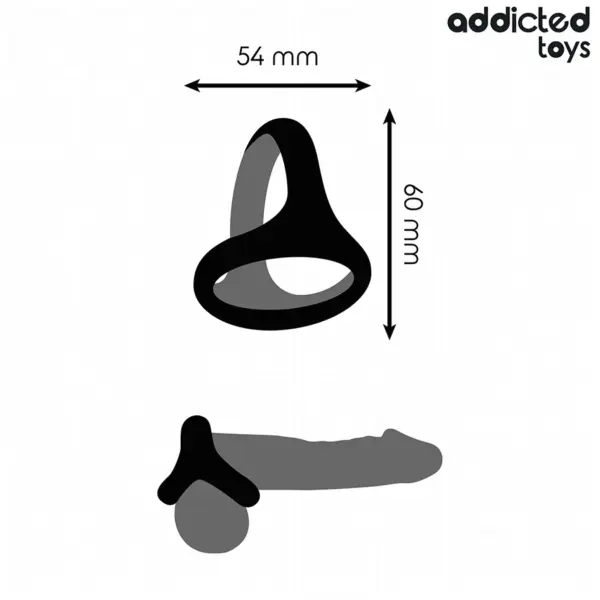 Addicted Toys - Anillo Triple Grueso para el Pene - Imagen 4