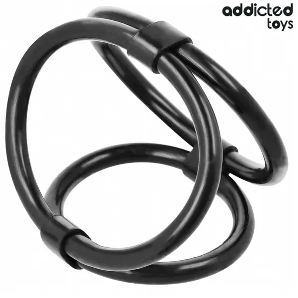 ADDICTED TOYS - Anillo triple para el pene - Imagen 6