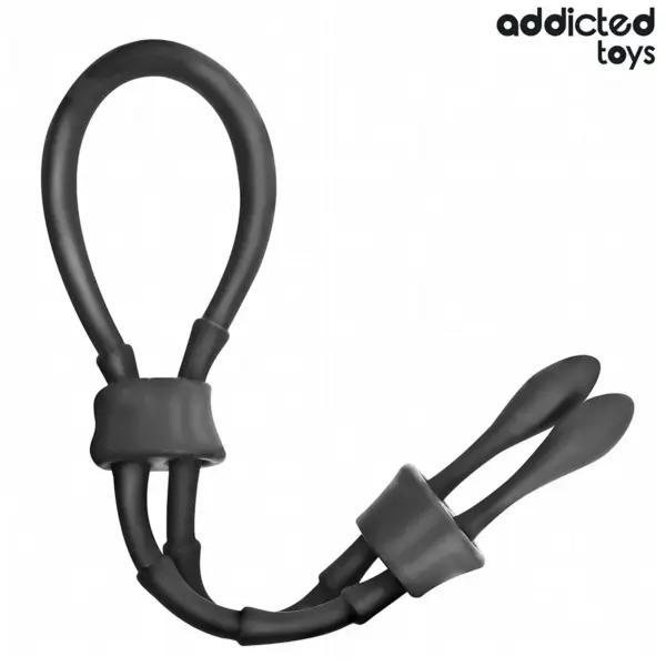 Addicted Toys - Cuerda silicona ajustable para el pene - Imagen 6