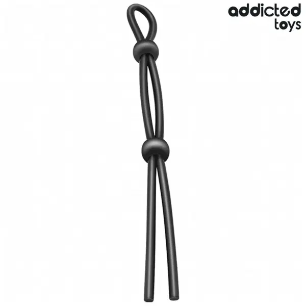 ADDICTED TOYS - Cuerda Silicona para el Pene de Lazo Doble - Imagen 6