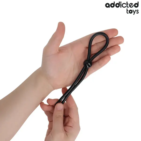 Addicted Toys - Cuerda Silicona para el Pene de Lazo Simple - Imagen 5