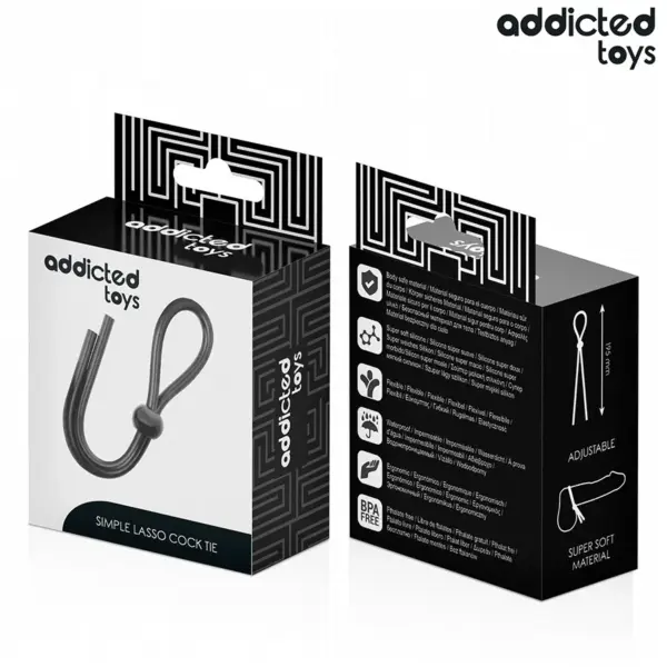 Addicted Toys - Cuerda Silicona para el Pene de Lazo Simple - Imagen 7