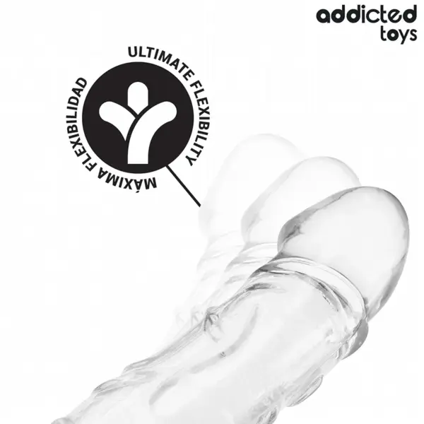 ADDICTED TOYS - Extensor para el pene transparente 27 cm - Imagen 5