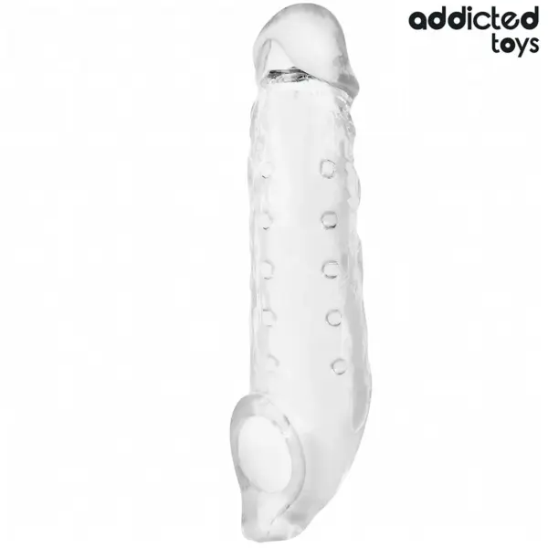 ADDICTED TOYS - Funda para el pene transparente talla M 27 cm - Imagen 2