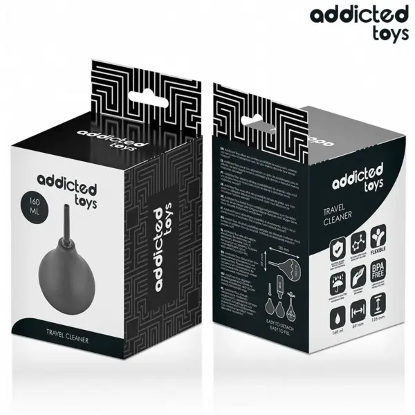 ADDICTED TOYS - Limpiador anal de viaje talla M 160 ml - Imagen 7