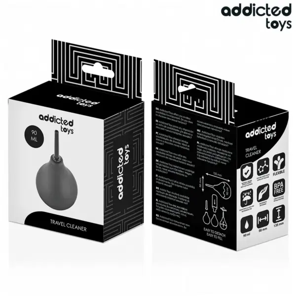 Addicted Toys - Limpiador Anal de Viaje Talla S 90 ml - Imagen 7