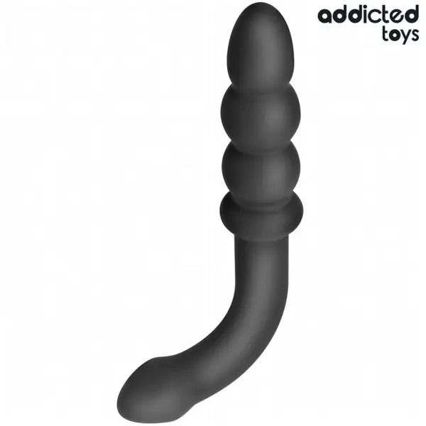 ADDICTED TOYS - Masajeador anal doble silicona 16,5 cm para una experiencia única - Imagen 5