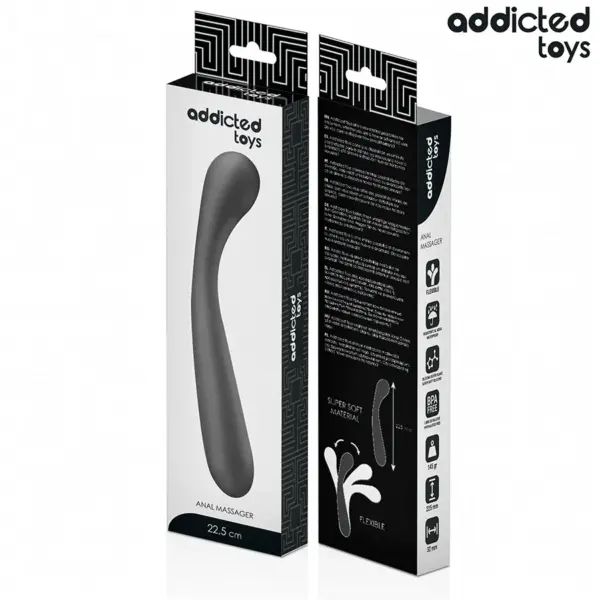 Addicted Toys - Masajeador anal doble silicona 22,5 cm - Imagen 6