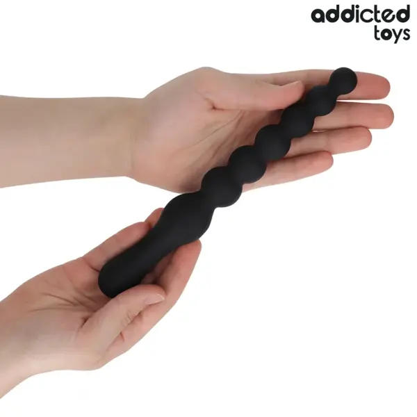 ADDICTED TOYS - Masajeador Anal Doble Silicona 24 cm para Placer Intenso - Imagen 2
