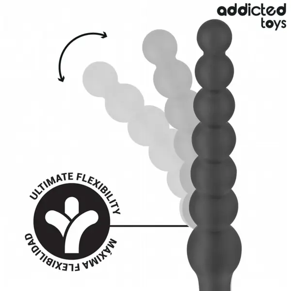 ADDICTED TOYS - Masajeador Anal Doble Silicona 24 cm para Placer Intenso - Imagen 3
