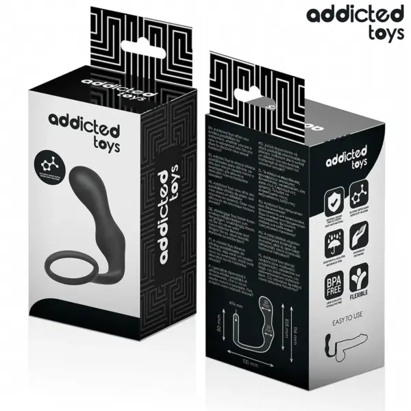 ADDICTED TOYS - Plug Anal con Anillo Silicona Modelo 3 - Imagen 6