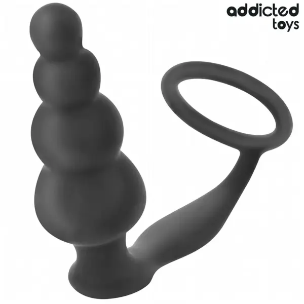 Addicted Toys - Plug Anal con Anillo Silicona Modelo 5 - Imagen 2