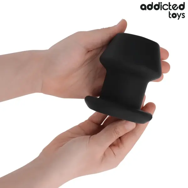 ADDICTED TOYS - Plug Anal Hueco Extrem Silicona Talla L 10,4 cm - Imagen 3