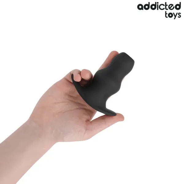 Addicted Toys - Plug anal hueco de silicona talla M 9,6 cm - Imagen 3