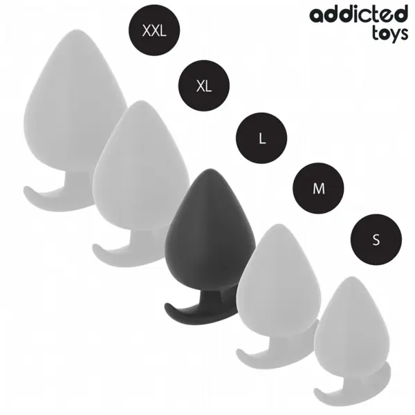 ADDICTED TOYS - Plug Anal Silicona Talla L 8 cm - Imagen 5