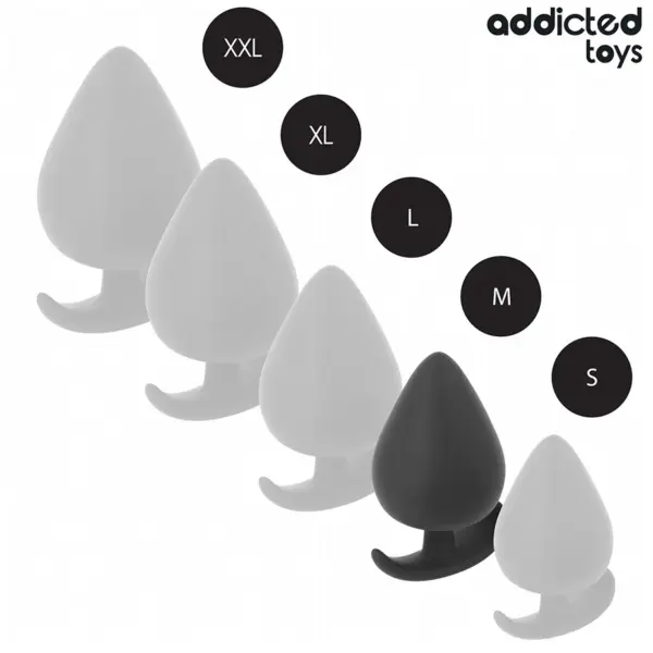 ADDICTED TOYS - Plug anal silicona talla M 6,6 cm para una experiencia placentera - Imagen 5