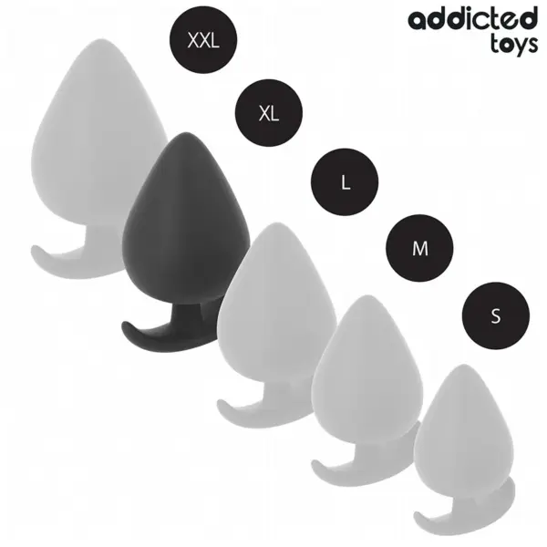 ADDICTED TOYS - Plug Anal Silicona Talla XL 9.5 cm para Placer Intenso - Imagen 5