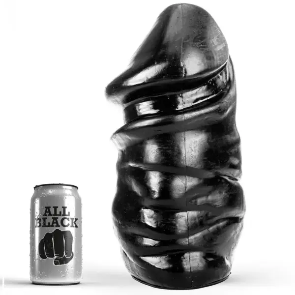 ALL BLACK - PENE ANAL 33 CM: Placer Sin Límites