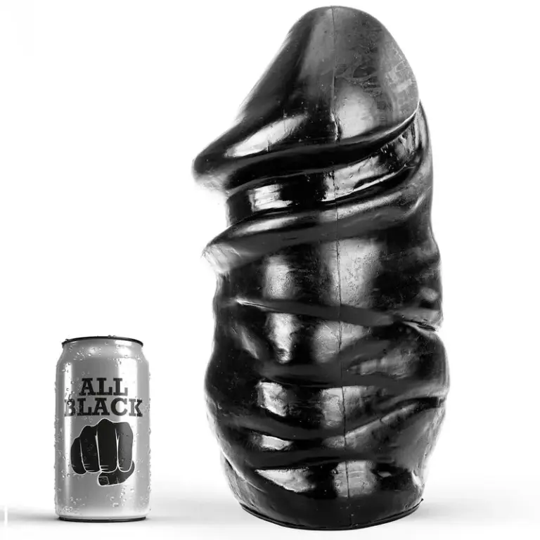 ALL BLACK - PENE ANAL 33 CM: Placer Sin Límites