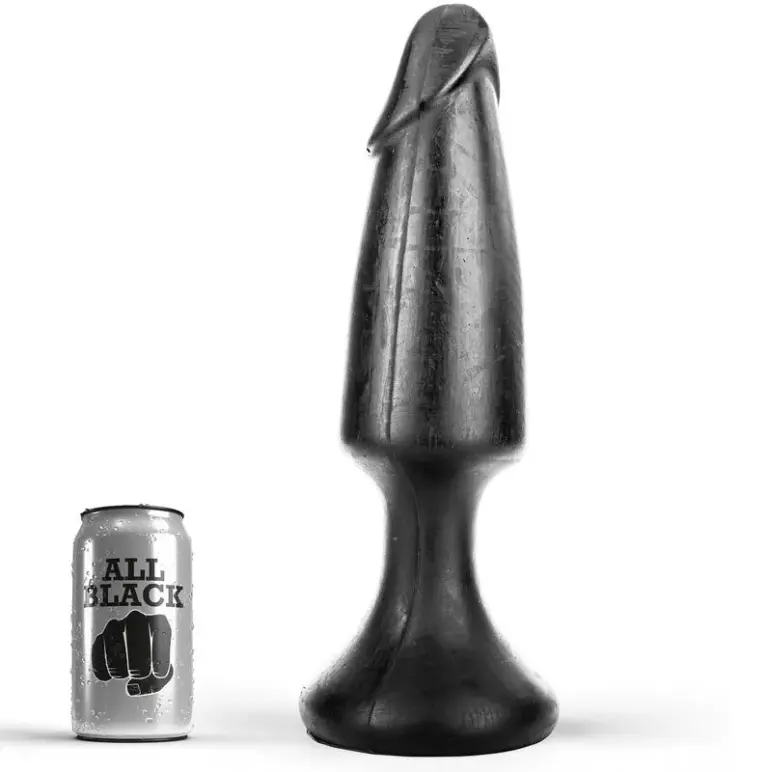 All Black - Plug anal 35 cm para una experiencia única