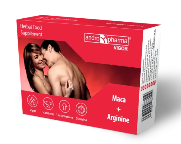 Andropharma Vigor - Suplemento Potenciador de Libido Natural - Imagen 3