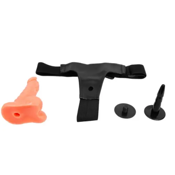 Ultra Passionate - Arnés con pene realístico y braguita ajustable de 15.5 cm - Imagen 5