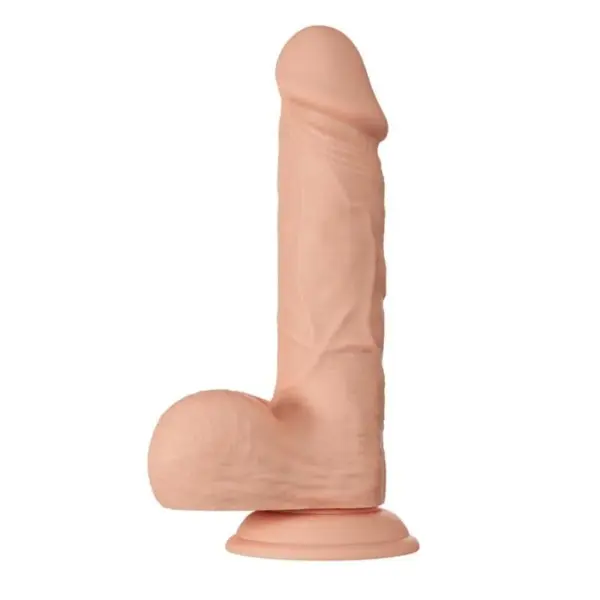 BAILE - Beautiful Encounter Bahamut Dildo Realístico Flexible 21.8 cm Natural - Imagen 5