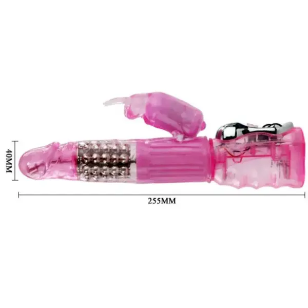 BAILE - Vibrador rabbit multivelocidad y multirotación para un placer sin límites - Imagen 5