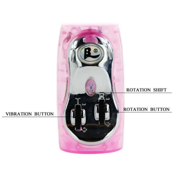 BAILE - Vibrador rabbit multivelocidad y multirotación para un placer sin límites - Imagen 6