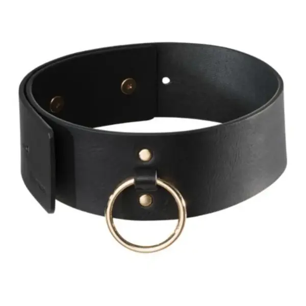 Bijoux Indiscrets Maze - Collar con correa negro para juegos íntimos - Imagen 4