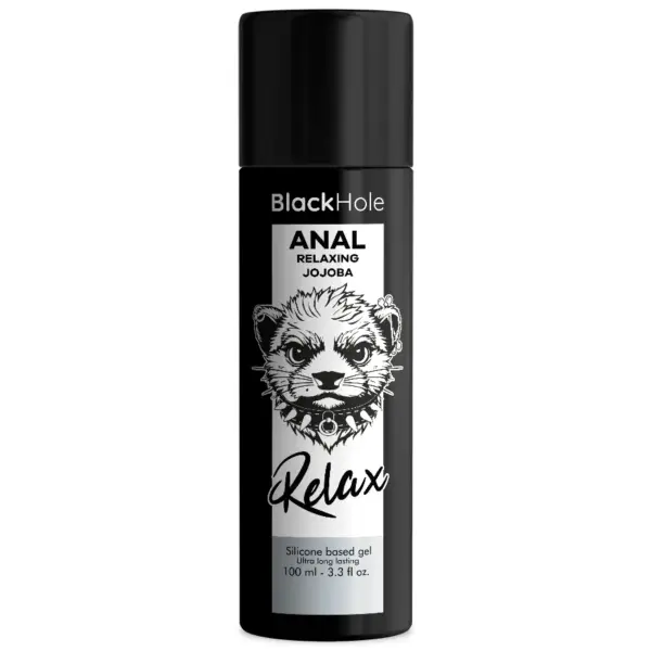 BLACK HOLE - Anal Relaxing con Jojoba Base Silicona 100 ML