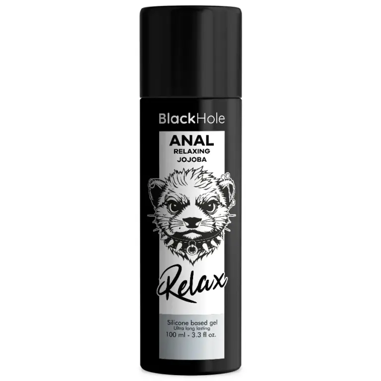 BLACK HOLE - Anal Relaxing con Jojoba Base Silicona 100 ML